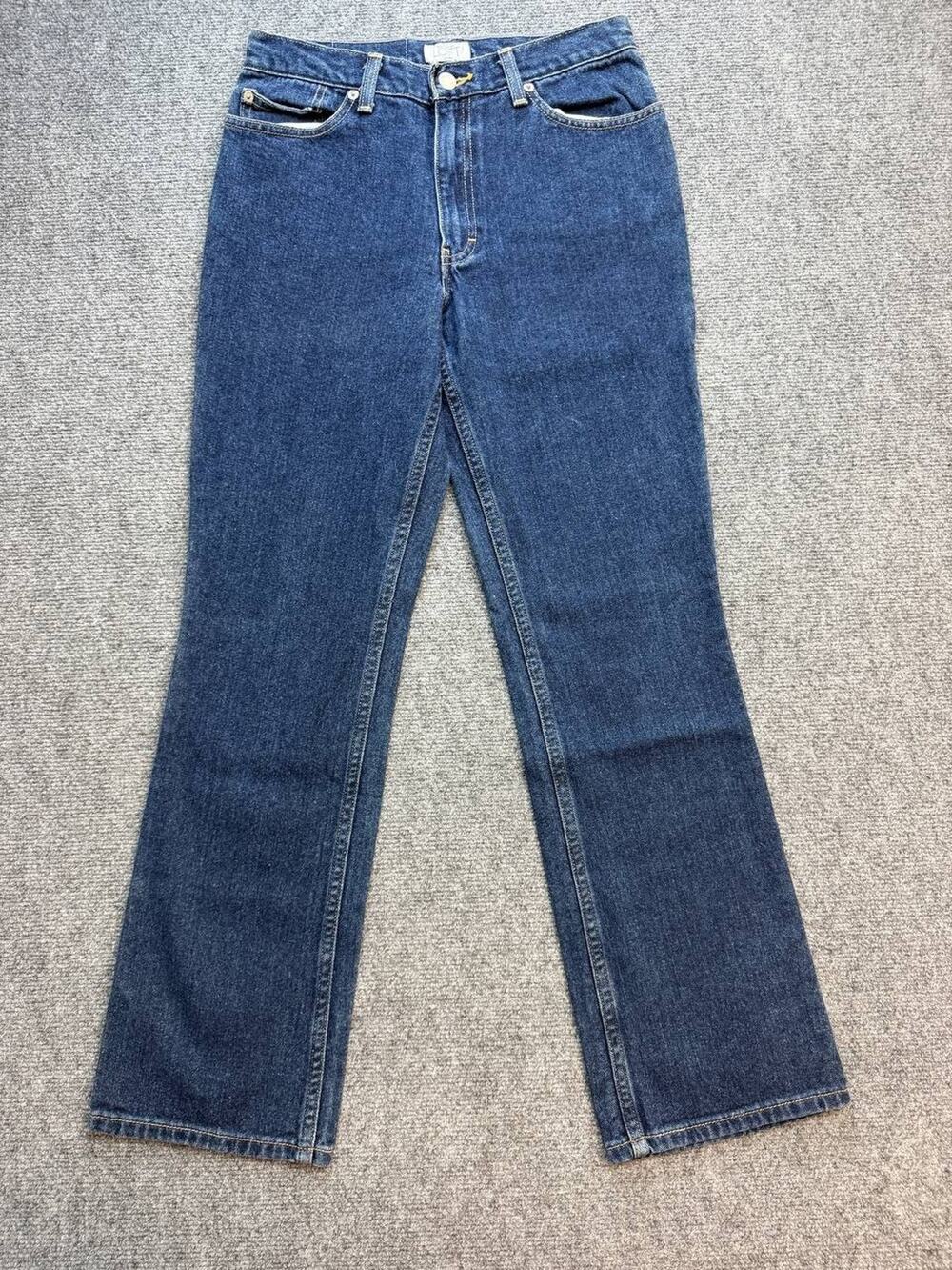 Vintage Y2K Ann Taylor LOFT Women’s Size 6M Bootleg Jeans Dark Wash 100% Cotton